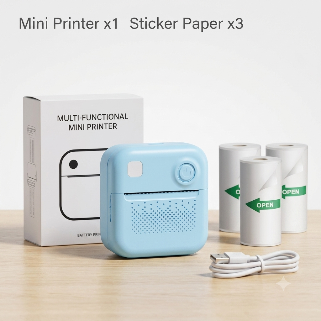 Portable Bluetooth Thermal Mini Printer