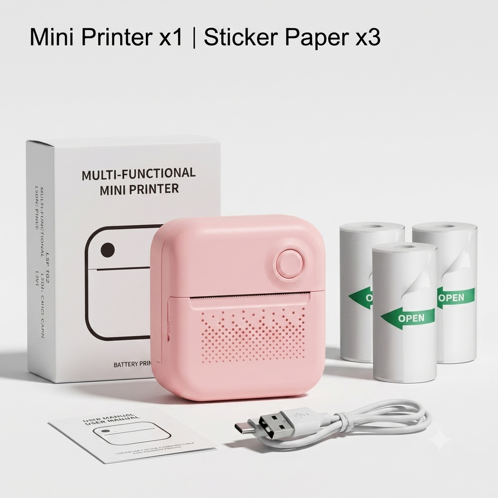 Portable Bluetooth Thermal Mini Printer