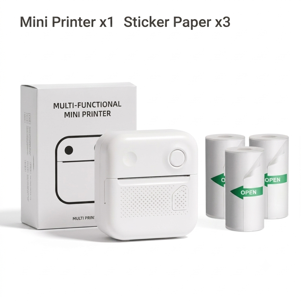 Portable Bluetooth Thermal Mini Printer
